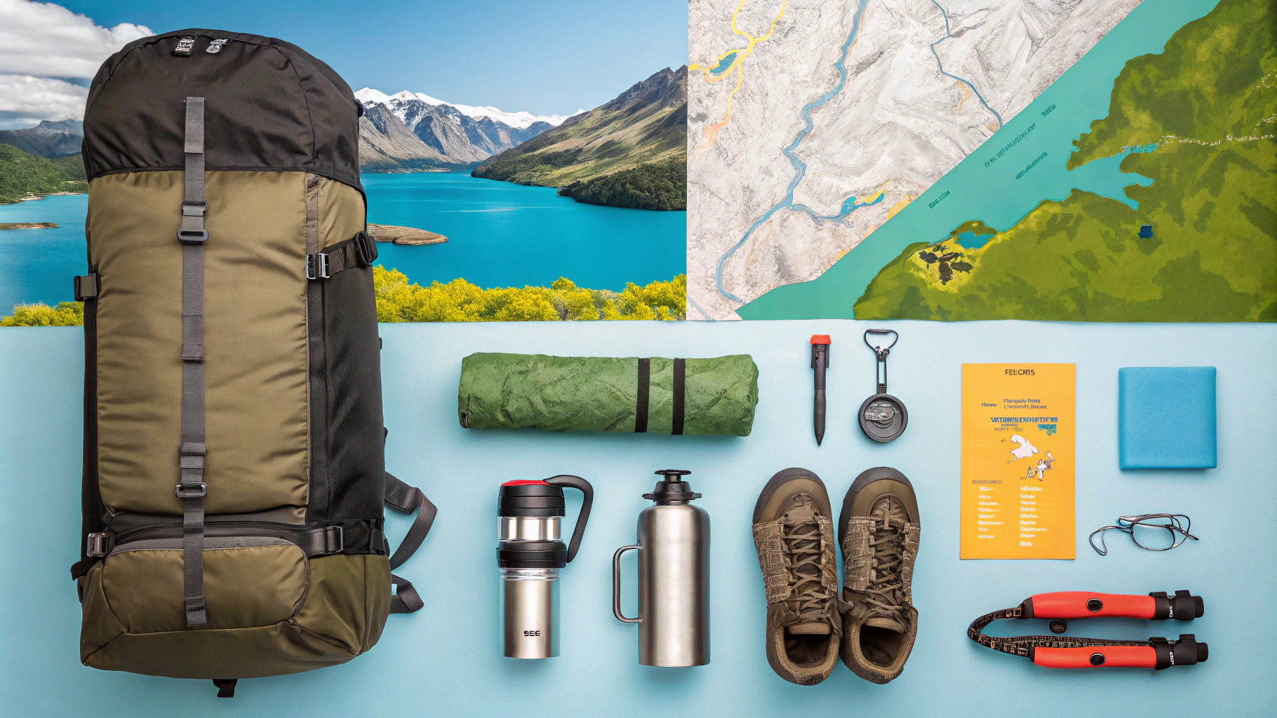 Backpacking gear list NZ New Zealand